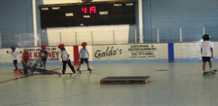 skateboard clinics