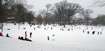 Sledding