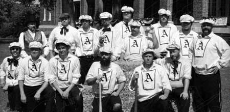 vintage baseball game