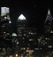 Philadelphia skyline at night