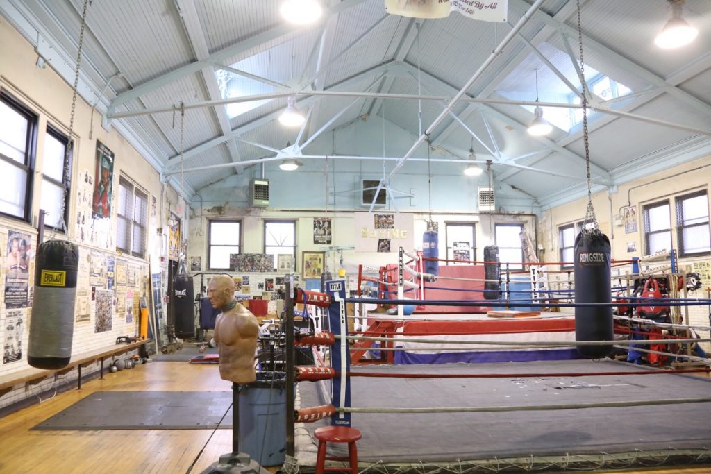 Athletic Recreation Center's boxing gym