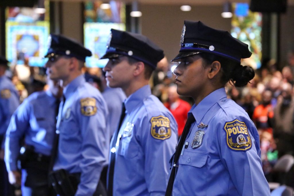Class 378 of the Philadelphia Police Department graduates from the Academy.