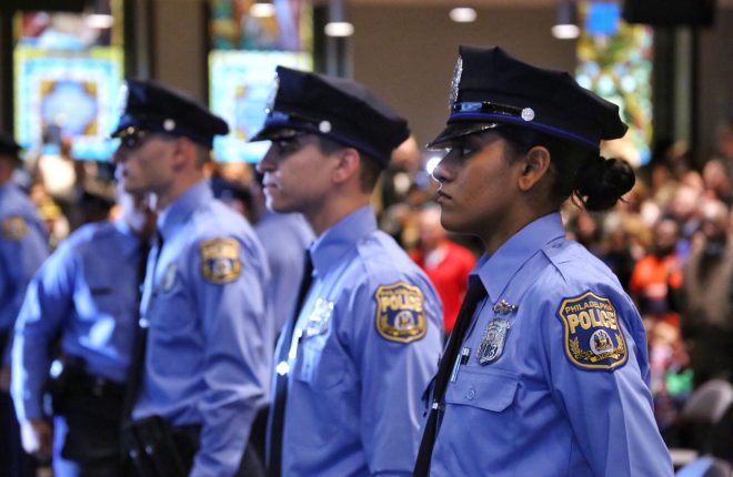 Class 378 of the Philadelphia Police Department graduates from the Academy.