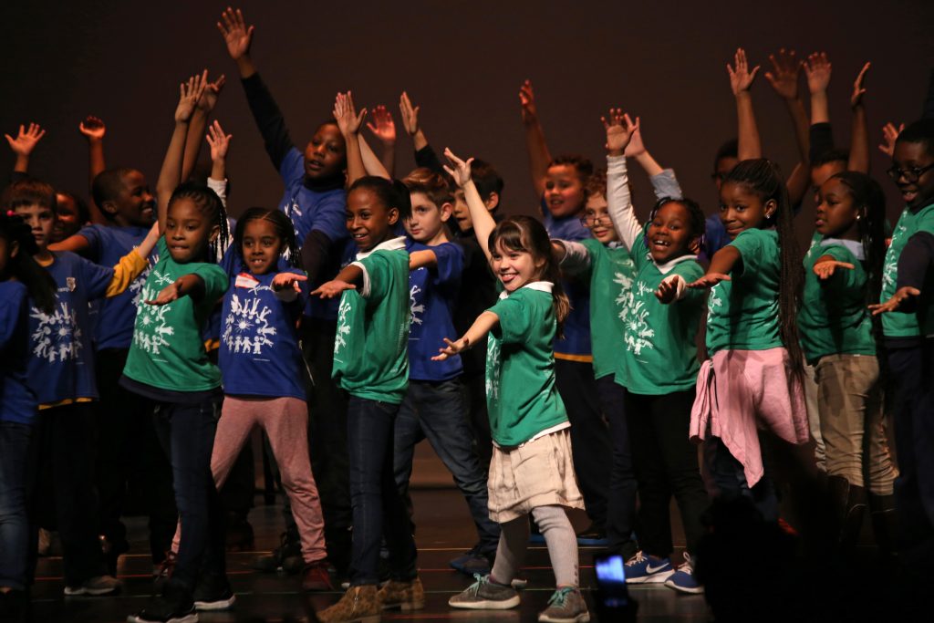 BalletX's Dance eXchange program student performance on January 24.