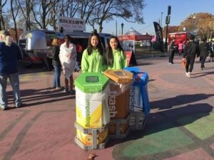 Waste Watcher Volunteers at the 2016 Philadelphia Marathon