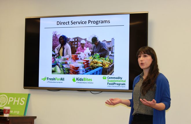 Direct Service Programs slide at the Hunger Advocacy 101 Training