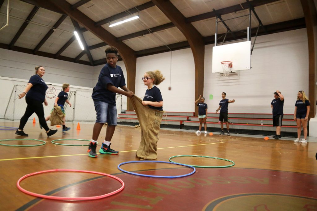 Kids play during the 2017 launch of Play Philly on July 6th.