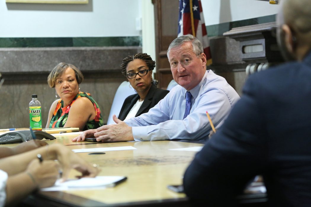 Mayor Kenney meets with Philadelphia principals