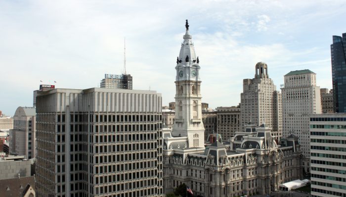 View of City Hall and Municipal Services Building