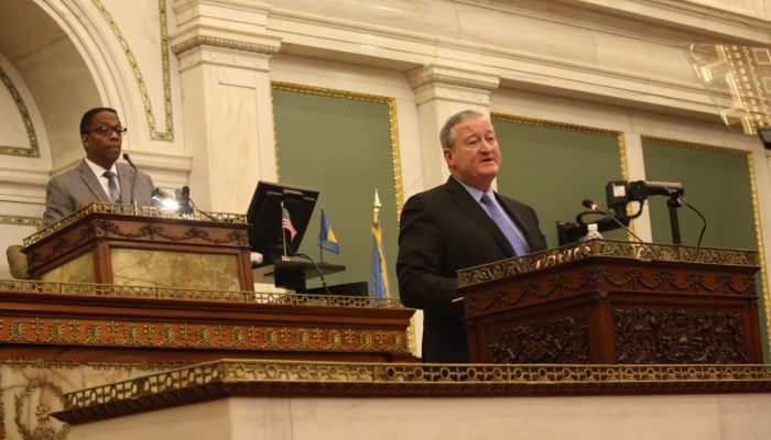 Mayor Kenney calls for the SRC to vote to dissolve.