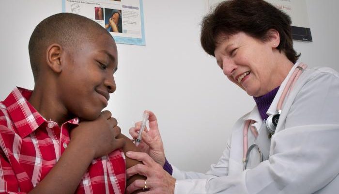 Child Getting Vaccine