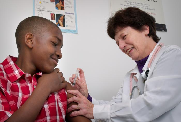Child Getting Vaccine