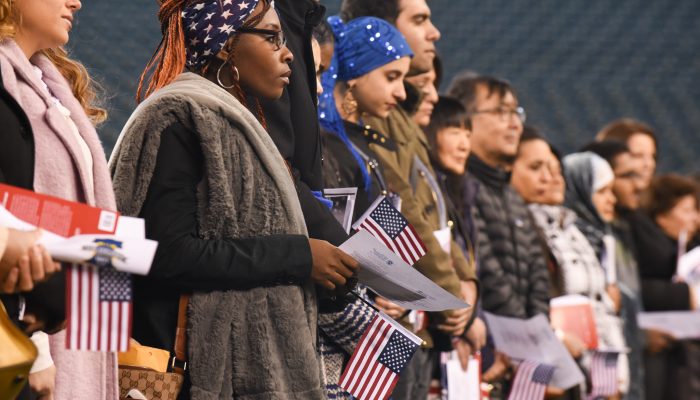 Philadelphia International Unity Cup Naturalization Ceremony