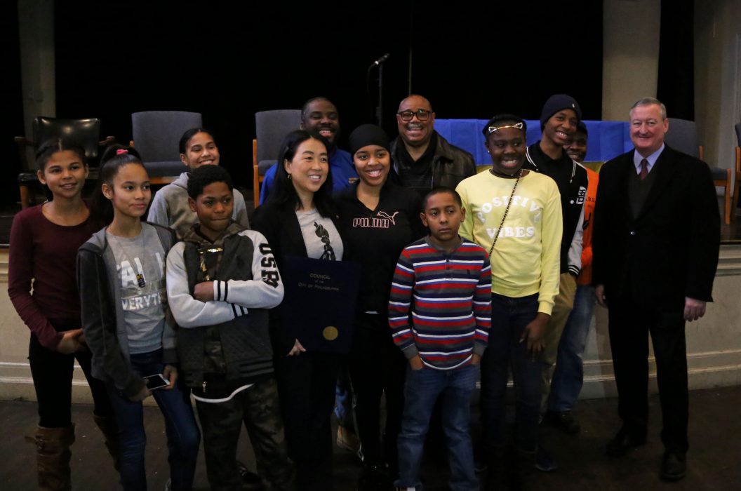 Volunteers at MLK Day of Service 2018