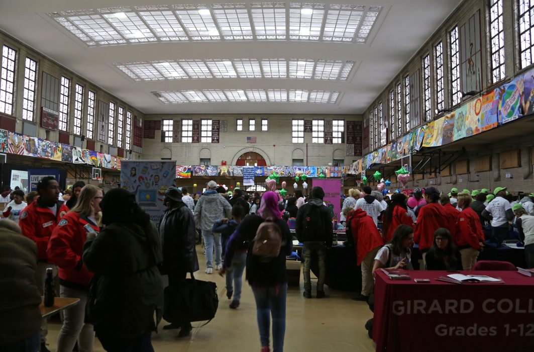 Volunteers at MLK Day of Service 2018 