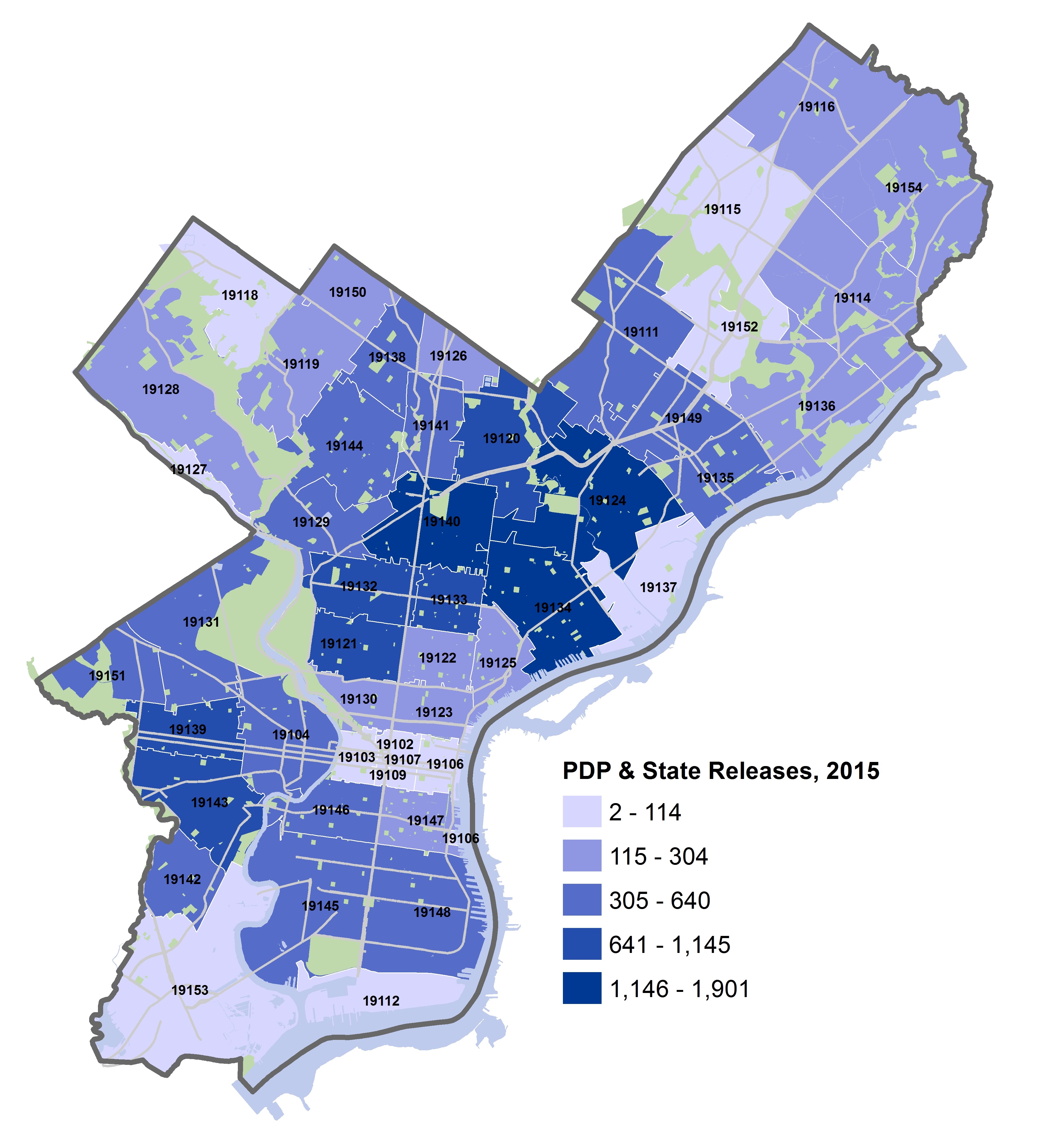 Zip Code Map Of Philadelphia