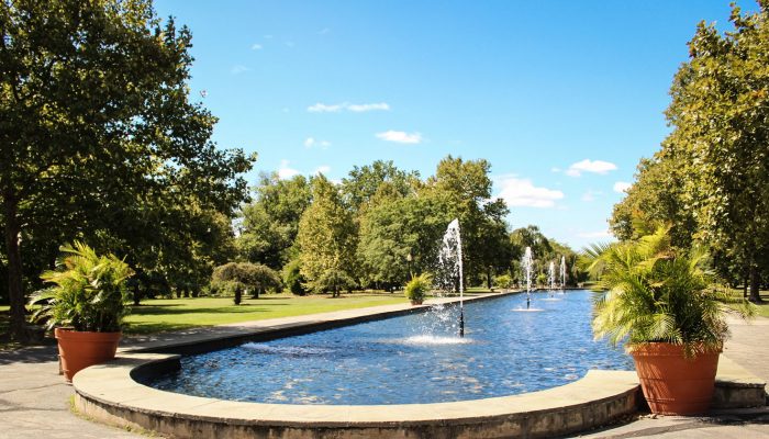 The grounds of the Horticulture Center