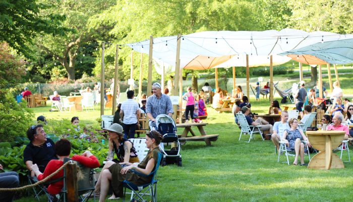 Parks on Tap beer garden