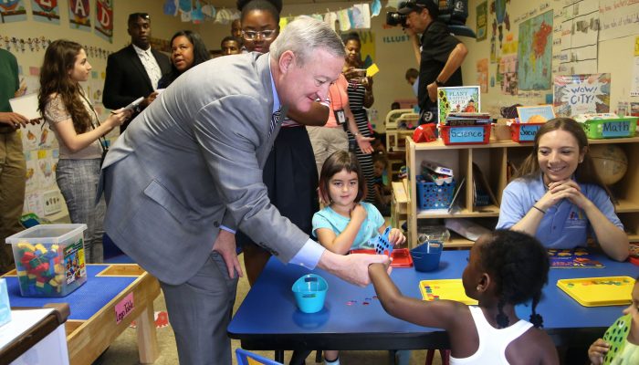 Mayor Kenney visits Little Learners PHLpreK on July 31. Learn more about how to enroll in 2018-2019 PHLpreK school year.