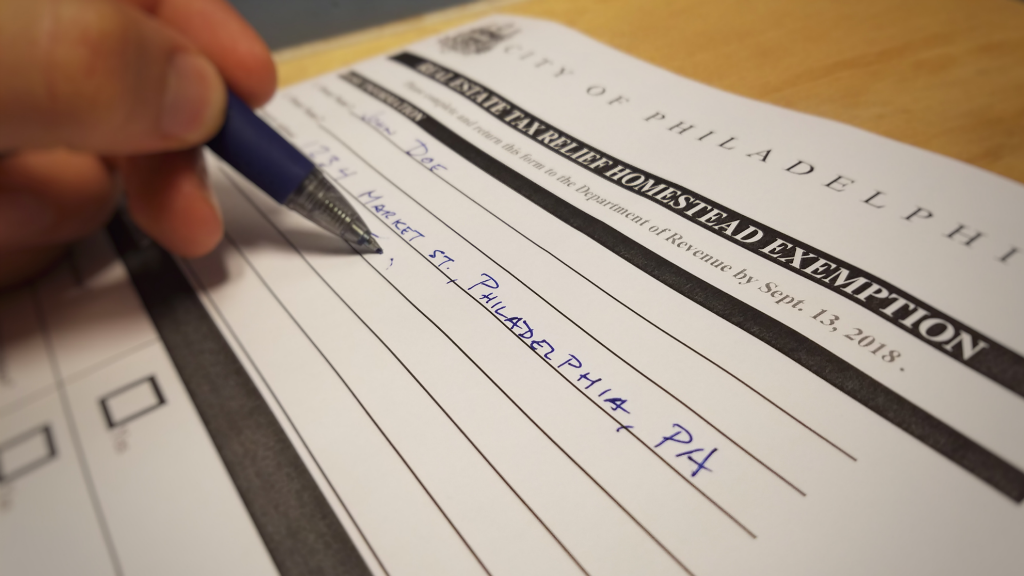 Application deadline for Homestead Exemption extended Department of Revenue City of Philadelphia