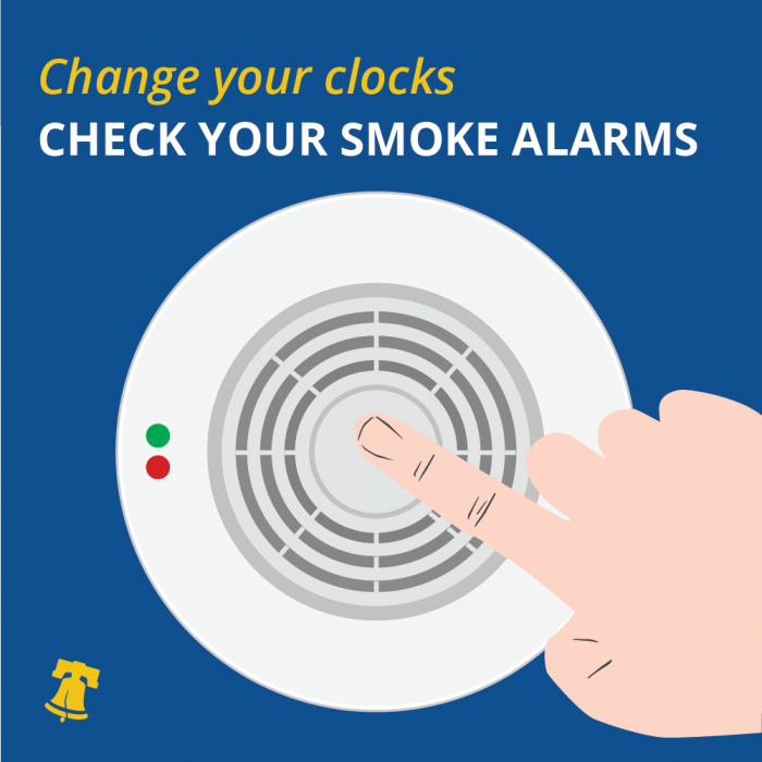 Change your clocks, check your smoke alarms Philadelphia Fire Department City of Philadelphia