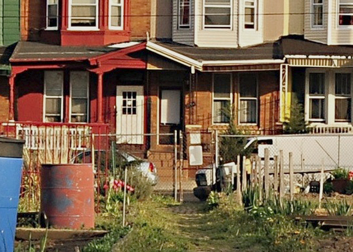 Philadelphia row houses