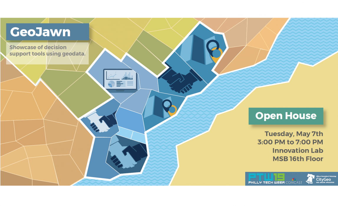 GeoJawn Open House Poster