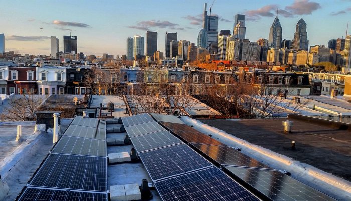 Solar Panels on Roof Philadelphia