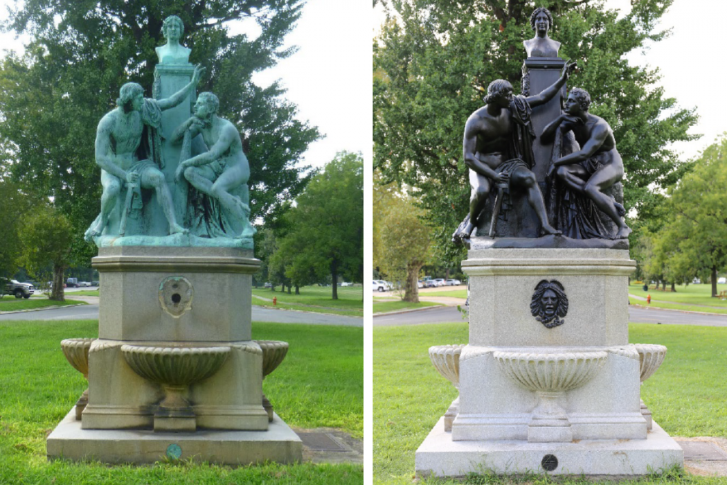 Public Art Spotlight Conservation in East Fairmount Park Office of