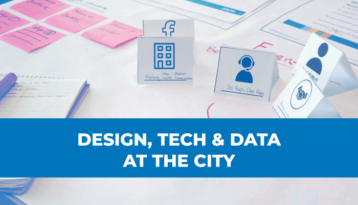 Design, tech & data at the city