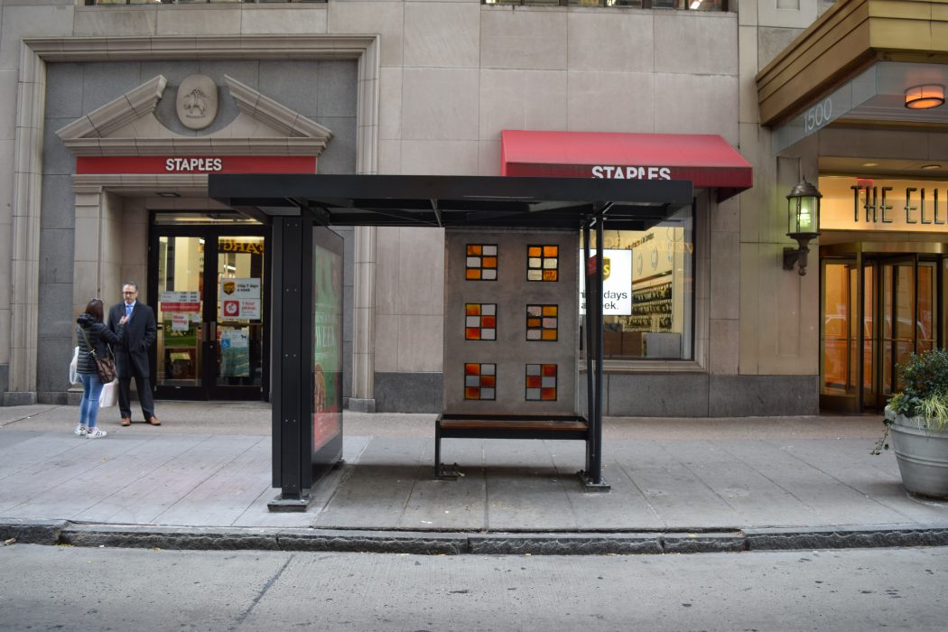 Art Bus Shelter at 15th and Chestnut