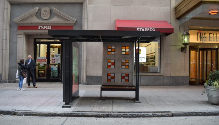 Art Bus Shelter at 15th and Chestnut