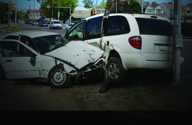 Crash on the Roosevelt Blvd