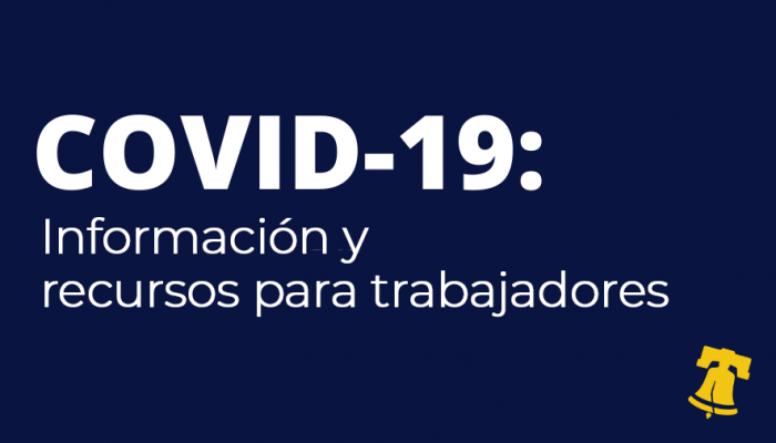 COVID-19 picture in Spanish informacion para trabajadores