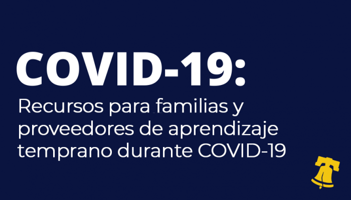 COVID-19 picture in Spanish recursos para familias