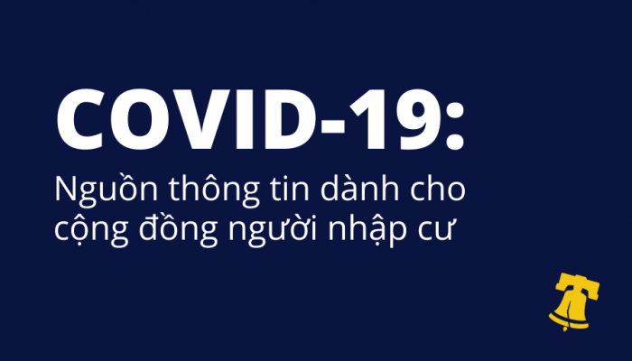 COVID-19 graphic in Vietnamese