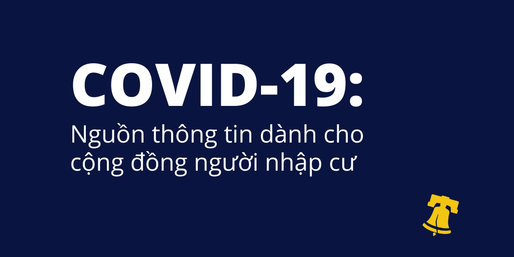 COVID-19 graphic in Vietnamese