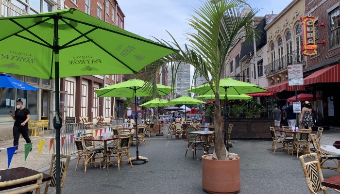 Outdoor Dining on 2nd Street in Old City