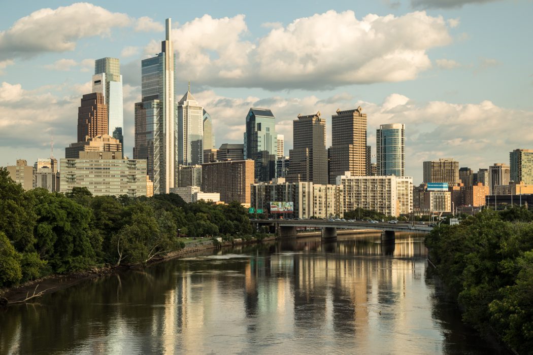 Philadelphia skyline during the day