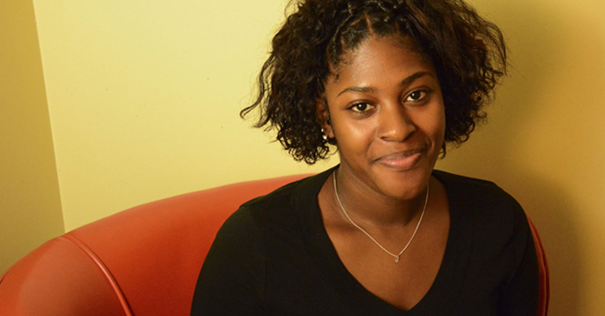 An older youth from the Achieving Independence Center.