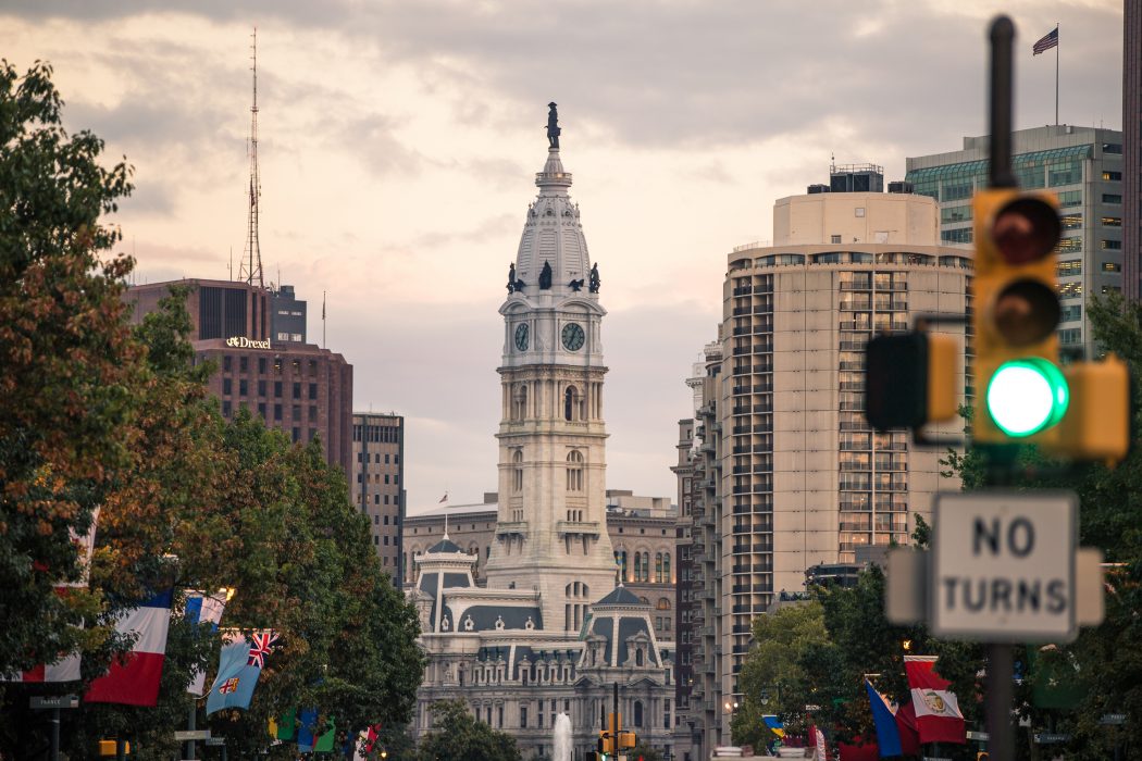 City Hall views from the parkway