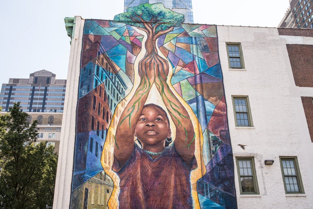 Mural: Reach High And You Will Go Far: Josh Sarantitis