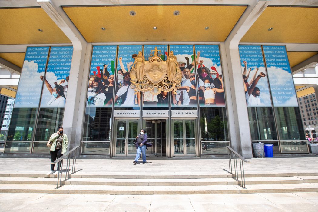 Crown mural at MSB