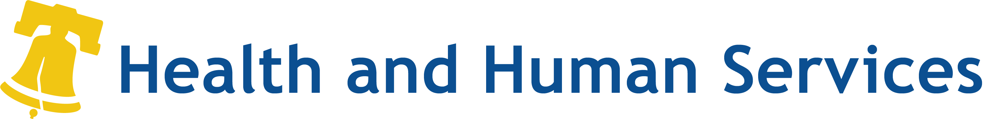 Logotipo de salud y servicios humanos