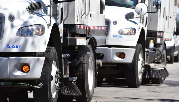 Vehículos mecánicos de barrido de calles