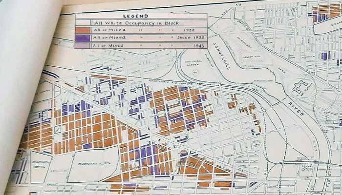 planning map 1930s and 40s