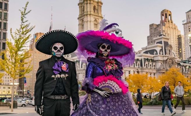 Celebrate Día de los Muertos (Day of the Dead) at LOVE Park, Philadelphia  Parks & Recreation