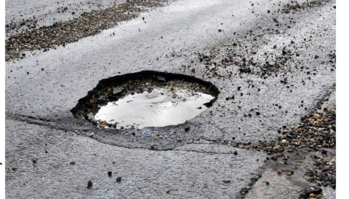 pothole example