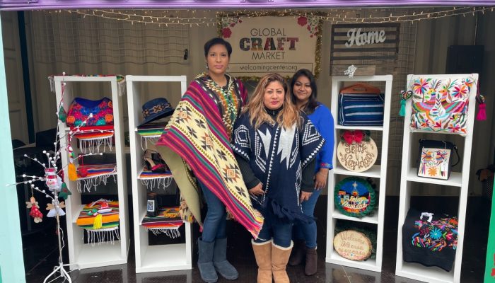 Local vendors show their wares at LOVE Park's Christmas Village