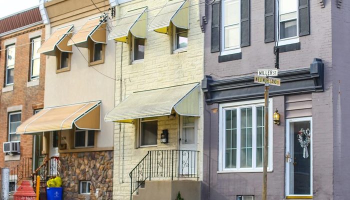 Residences in the Port Richmond neighborhood of Philadelphia